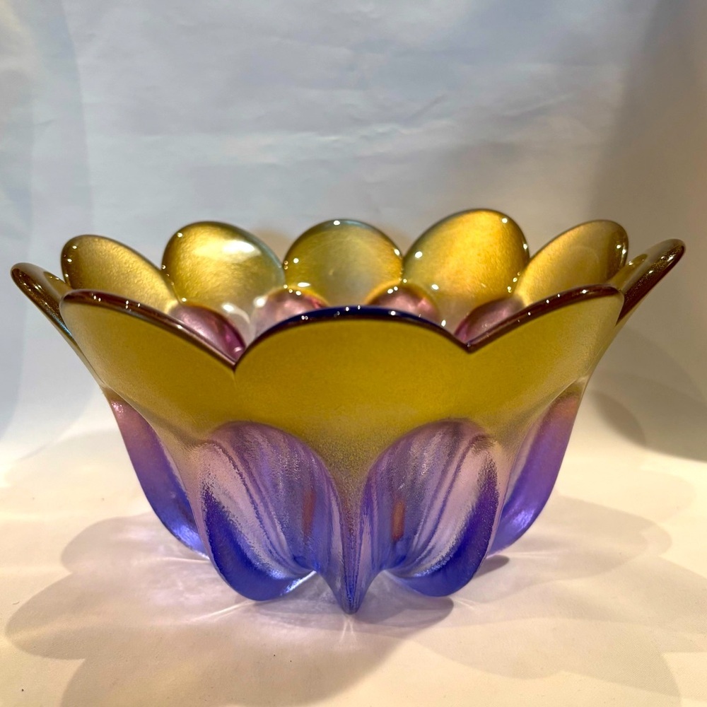 WALTHERGLAS Marrakech Bowl Cut Glass Glass Bowl NEW WITH TAG